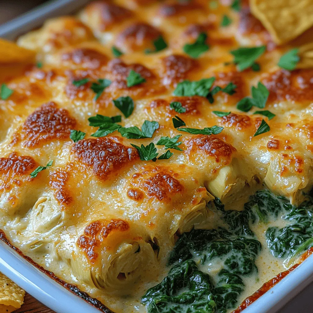 Creamy spinach artichoke bake is a dish that has gained a special place in the hearts of many food enthusiasts. This delightful blend of creamy textures and rich flavors makes it a popular choice for gatherings, potlucks, and family dinners. Its warm, cheesy goodness has a way of bringing people together, creating a communal experience that’s perfect for sharing. Whether served as a dip with crunchy bread or as a side dish alongside a hearty main course, this bake is an indulgent treat that doesn’t compromise on nutrition.