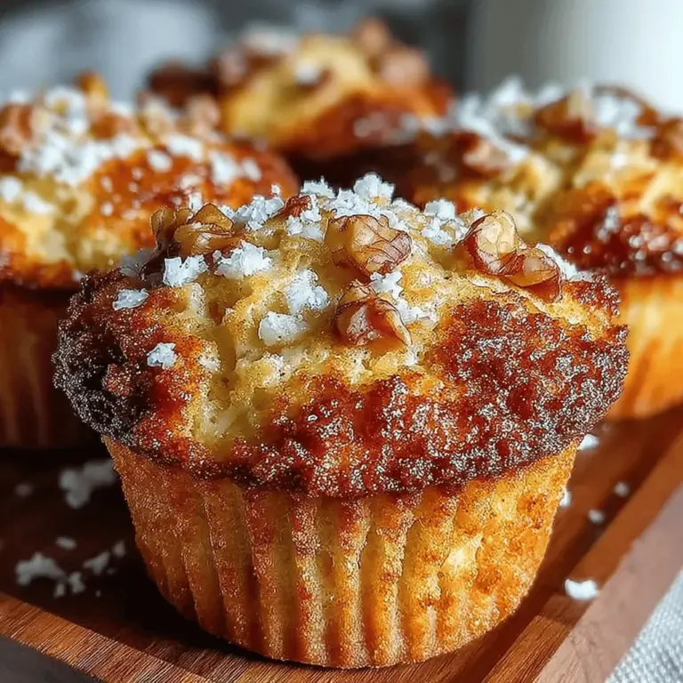 Warm Apple Cinnamon Yogurt Muffins are more than just a delightful treat; they encapsulate the essence of comfort food, making them a perfect addition to any meal or snack throughout the day. These muffins combine the rich, satisfying flavors of fresh apples and aromatic cinnamon, offering a warm embrace in every bite. The incorporation of Greek yogurt not only enhances the texture but also boosts the nutritional profile of this baked good, making it a guilt-free indulgence that you can enjoy with your morning coffee or as an afternoon pick-me-up.