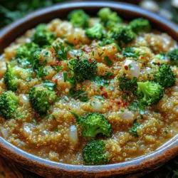 Creamy Broccoli Quinoa Skillet: A Wholesome Delight
