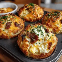 Cheddar Bacon Egg Biscuit Bombs: A Breakfast Delight