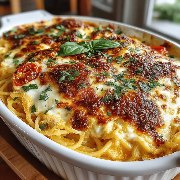 In the realm of comfort food, few dishes evoke the same sense of warmth and satisfaction as a creamy roasted red pepper spaghetti bake. This delightful culinary creation combines the rich, smoky flavors of roasted red peppers with the satisfying texture of al dente spaghetti, all enveloped in a luscious cream sauce. Whether you are preparing a cozy family dinner, planning for a potluck, or simply looking to meal prep for the week, this dish offers a versatile and indulgent option that appeals to a wide range of palates.