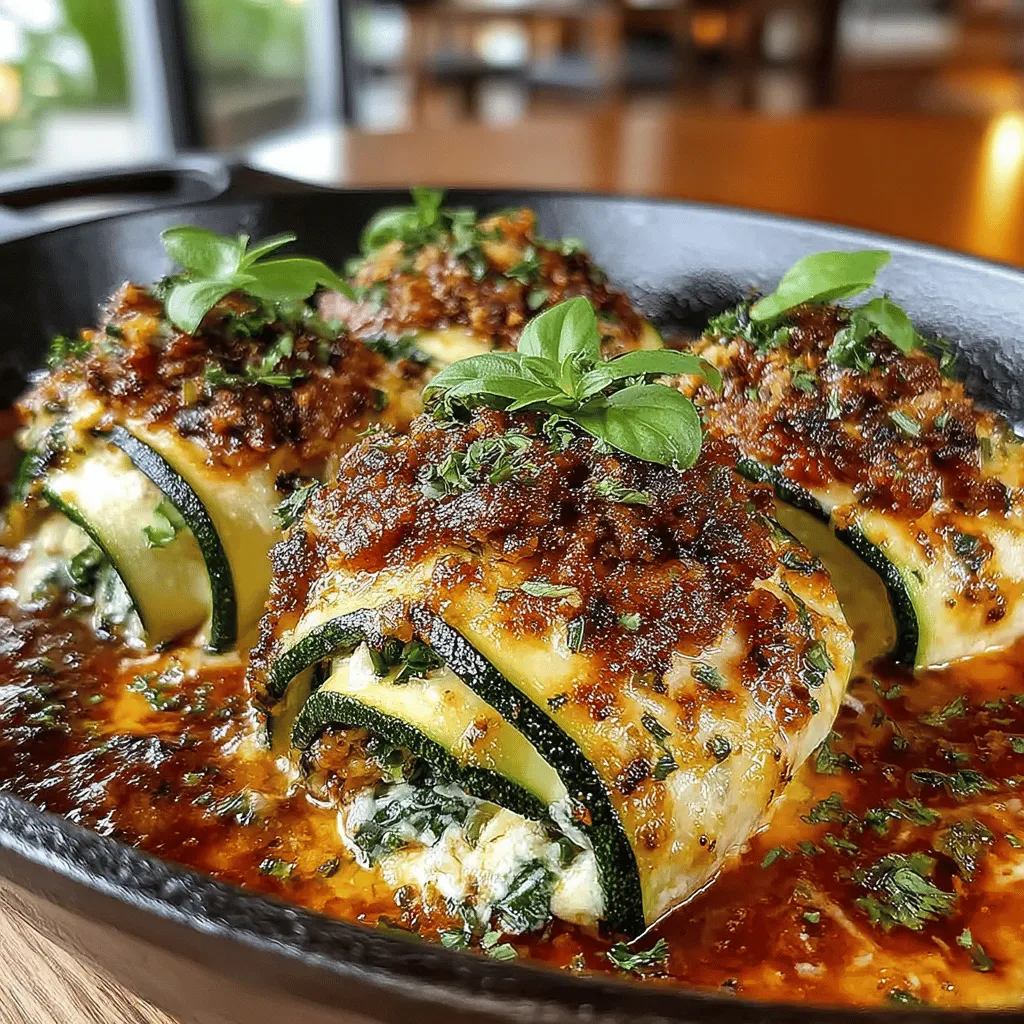 Zucchini is a versatile vegetable that has gained popularity in numerous cuisines around the world. Its mild flavor and tender texture make it an excellent canvas for a variety of dishes. When used in the context of lasagna rolls, zucchini not only provides a satisfying bite but also serves as a nutritious alternative to traditional pasta. This dish appeals to a wide audience, from health-conscious eaters to families looking for a fun twist on a classic meal.