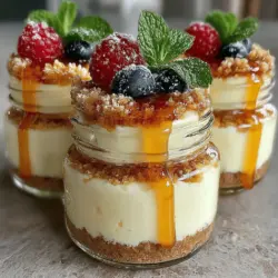 No-bake desserts have surged in popularity over the past few years, becoming a staple for home cooks and dessert enthusiasts alike. Their appeal lies in the ease of preparation, allowing anyone to whip up a delicious treat without the need for an oven. Among the myriad of no-bake options available, the Zesty No-Bake Lemon Cheesecake Parfaits stand out as a particularly refreshing choice. These parfaits combine the creamy richness of cheesecake with the bright, tangy flavors of lemon, resulting in a dessert that is both indulgent and invigorating.