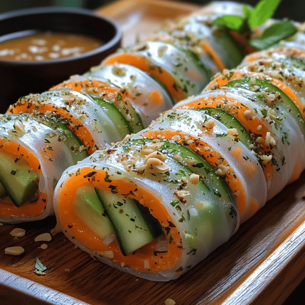 In a world where fresh and healthy eating is increasingly important, crunchy carrot cucumber spring rolls stand out as a vibrant and nutritious option. These delightful rolls are not only visually appealing but also packed with flavor and texture, making them a perfect appetizer or light meal. As the culinary landscape shifts towards more plant-based and wholesome ingredients, spring rolls offer a versatile and refreshing way to incorporate a variety of vegetables into your diet.