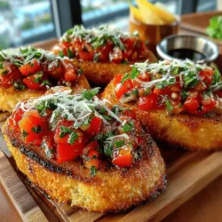When it comes to Italian cuisine, few dishes capture the essence of fresh ingredients and culinary simplicity quite like bruschetta. This vibrant appetizer is a celebration of flavors, showcasing the best that summer has to offer. With its crispy toasted bread topped with a medley of garden-fresh tomatoes and aromatic herbs, bruschetta is not only a delightful starter for gatherings but also a perfect treat for those quiet evenings at home. The allure of this dish lies in its ease of preparation and the bright, bold flavors that come from using the freshest ingredients available. In this article, we will guide you through the steps of creating the perfect Garden Fresh Tomato Bruschetta, exploring its origins, the key ingredients, and the method to assemble it into a stunning appetizer.
