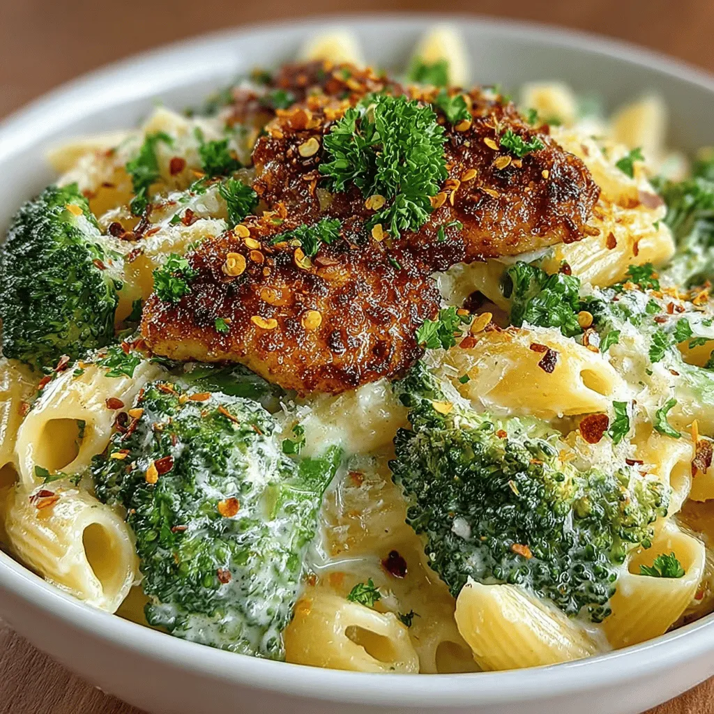Creamy Broccoli White Cheddar Penne is a dish that effortlessly combines comfort and nutrition, appealing to both pasta lovers and health-conscious eaters alike. This vibrant and flavorful recipe showcases tender penne pasta enveloped in a rich, creamy white cheddar sauce, complemented by the fresh crunch of broccoli florets. The harmonious blend of textures and flavors creates a dining experience that is both satisfying and wholesome, making it a perfect addition to any weeknight dinner rotation or special occasion.