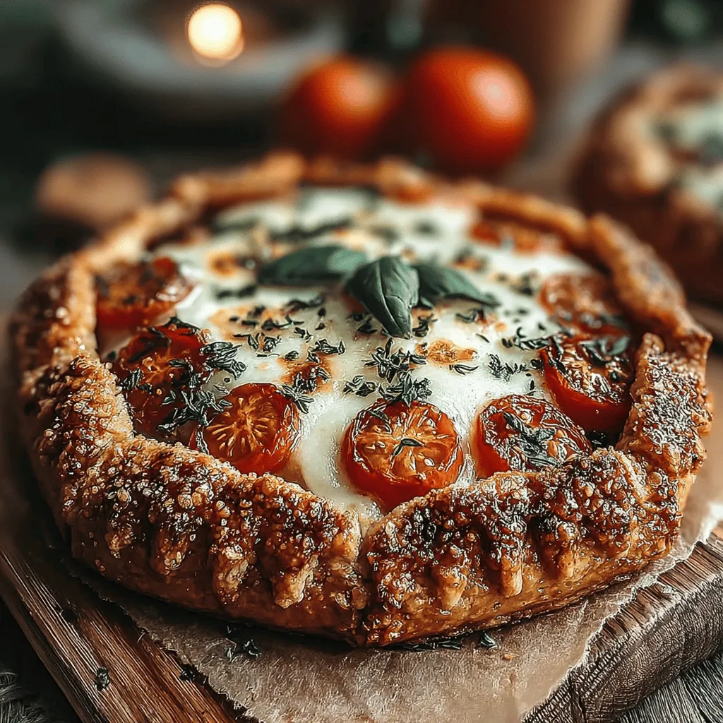 The Rustic Tomato Galette is a delightful dish that embodies the essence of summer’s bountiful harvest. With its flaky, buttery crust enveloping a vibrant filling of fresh, ripe tomatoes, this savory pastry stands out as a perfect centerpiece for any gathering or a comforting meal at home. Not only is the galette visually appealing, with its rustic charm and vibrant colors, but it also offers a delightful burst of flavors that dance on the palate with every bite.
