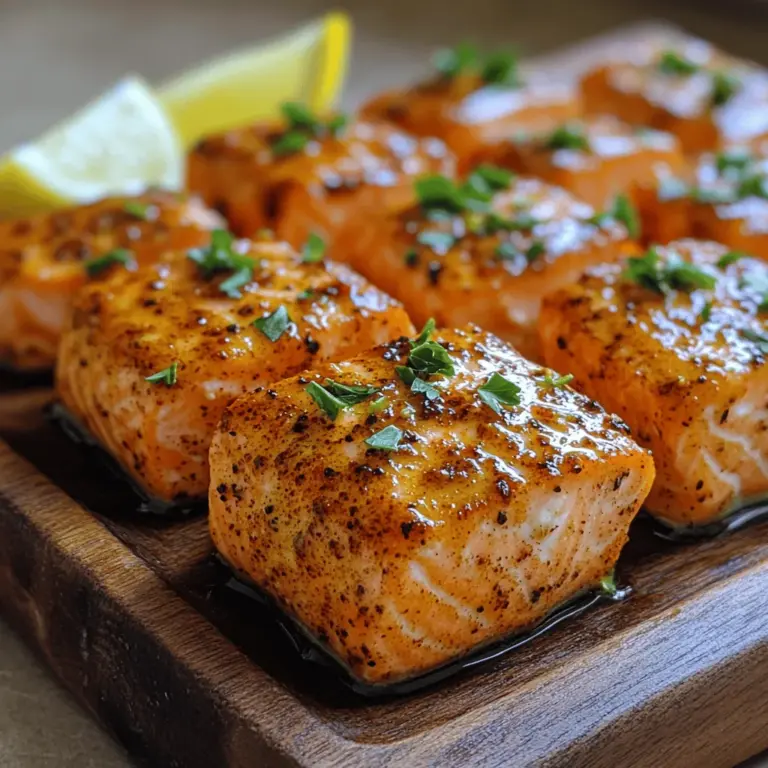 Before diving into the baking process, it's vital to preheat your oven properly. Preheating is essential because it ensures that the salmon cooks evenly, allowing the spices to infuse throughout and the exterior to achieve that desirable crispiness. The ideal temperature for baking Spicy Cajun Salmon Bites is 400°F (204°C). This temperature strikes a perfect balance, allowing the salmon to cook through without drying out, while also giving it a slightly charred, flavorful crust.