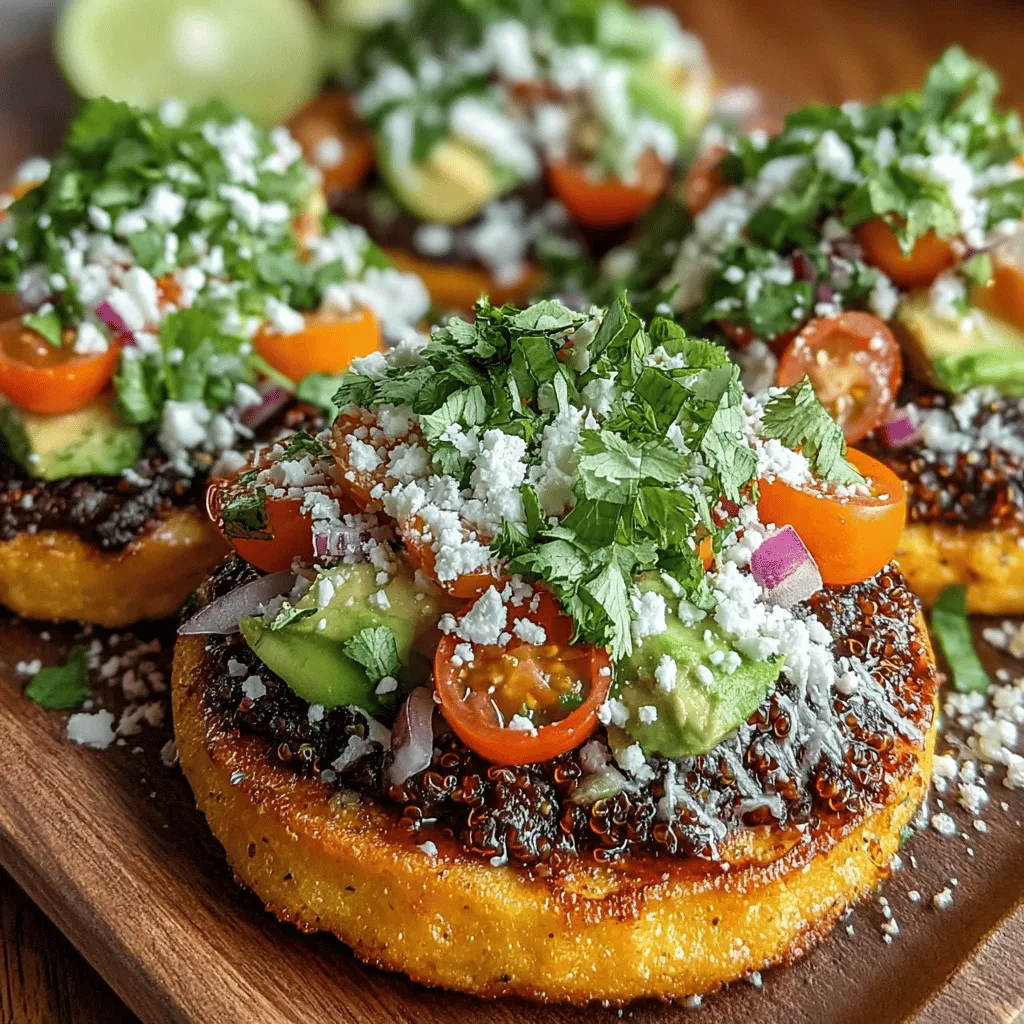 When preparing your crispy black bean and quinoa tostadas, personalizing the seasoning can elevate the dish to new heights. Start by tasting your black bean mixture before assembling the tostadas. If you find it needs more flavor, consider adding a pinch of salt, a dash of cayenne pepper for heat, or a squeeze of lime juice for acidity.