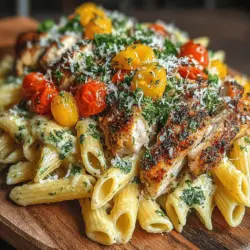 Zesty Lemon Dill Roasted Chicken Pasta Recipe