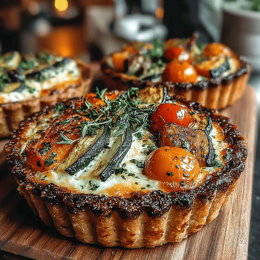 Creating a perfect tart shell is foundational to the success of your Maple Balsamic Roasted Veggie Tarts. The shell serves as a crispy, flaky base that holds the filling together and adds texture to each bite. The primary ingredients for the tart shell include: