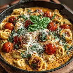In the realm of quick and satisfying meals, few dishes can rival the allure of a creamy tomato basil tortellini skillet. This vibrant dish combines the rich, comforting texture of cheese-filled tortellini with a luscious, creamy sauce that bursts with the freshness of basil and the tanginess of tomatoes. As our lives become increasingly fast-paced, the need for meals that are both easy to prepare and delightful to savor has never been more essential. The creamy tomato basil tortellini skillet meets this need perfectly, making it an ideal choice for busy weeknights or impromptu gatherings.