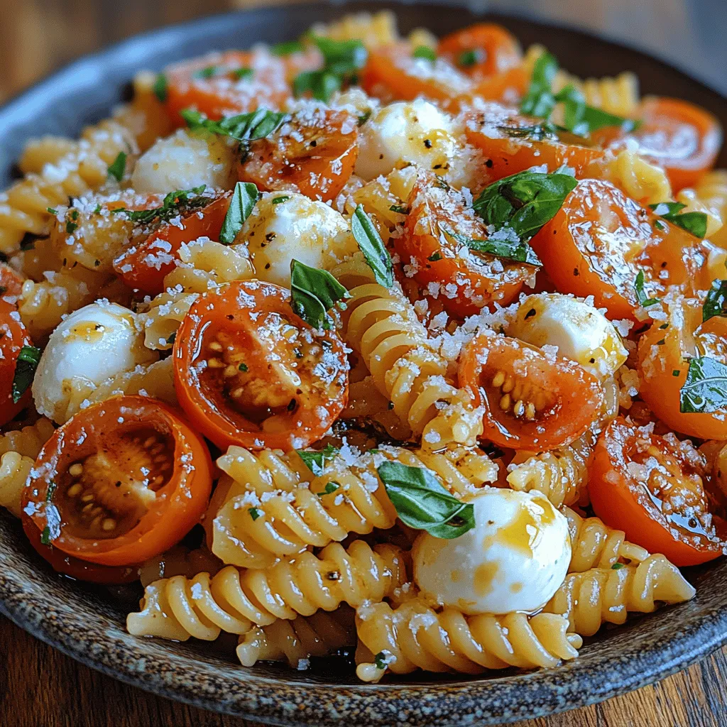 The Caprese Delight Pasta Salad is a bright and refreshing dish that pays homage to the classic Caprese salad, renowned for its vibrant flavors and simple yet exquisite ingredients. Rooted in Italian culinary traditions, the Caprese salad combines fresh tomatoes, mozzarella, and basil, creating a harmonious balance that reflects the colors of the Italian flag. This pasta salad takes this beloved combination and elevates it into a delightful dish perfect for any occasion, whether it’s a summer picnic, a casual family gathering, or a sophisticated dinner party.