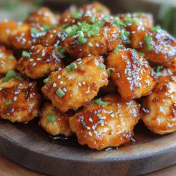 In the realm of culinary delights, few dishes encapsulate the perfect blend of flavor and texture like Sweet & Savory Crisp Teriyaki Chicken Bites. This dish brings together tender morsels of chicken cloaked in a light, crispy batter, all bathed in a homemade teriyaki sauce that masterfully balances sweetness and savory notes. Whether you're planning a family dinner or looking for an appetizer that will impress your guests, these chicken bites are sure to be a hit. Not only are they easy to prepare, but they also offer a delightful way to enjoy Asian-inspired cuisine right in the comfort of your kitchen.