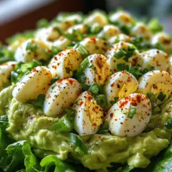 Creamy Avocado Egg Salad: A Delightful and Nutritious Recipe