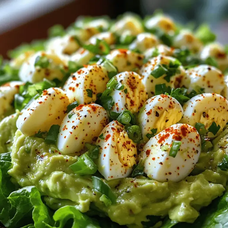 In recent years, avocados have surged in popularity, becoming a staple in both home kitchens and trendy restaurants around the world. Known for their rich, creamy texture and distinctive flavor, avocados are not only versatile but also packed with nutrients. They have transitioned from being a mere ingredient to a culinary phenomenon, gracing everything from breakfast to dessert. One delightful way to enjoy this superfood is through a creamy avocado egg salad, a dish that perfectly marries the smoothness of ripe avocados with the heartiness of eggs.