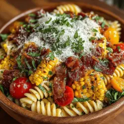 Sizzling Summer Corn & Bacon Pasta Salad: The Perfect Recipe for Hot Days