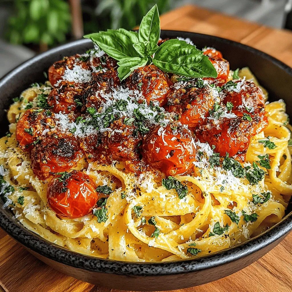 When it comes to comfort food, few dishes can rival the warm embrace of creamy pasta infused with the rich flavors of roasted tomatoes and garlic. Creamy Roasted Tomato & Garlic Pull-Apart Pasta is a dish that not only satisfies the stomach but also warms the heart. With its inviting aroma and luscious texture, this recipe offers a delightful blend of flavors that make it perfect for any occasion, from a cozy family dinner to an impressive gathering with friends.