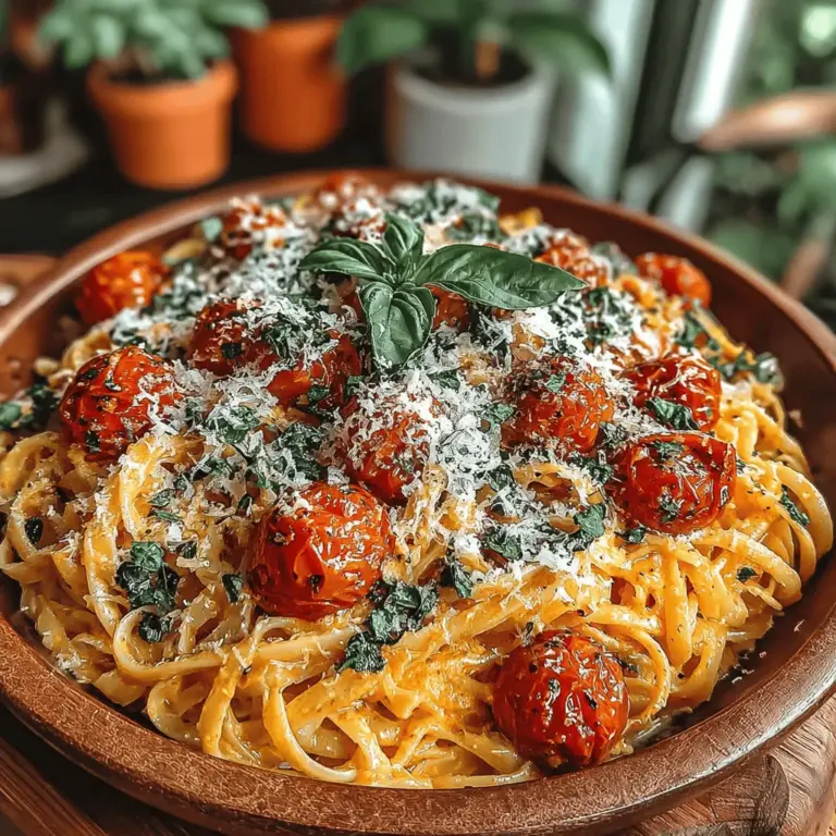 When it comes to comfort food, few dishes can rival the warm embrace of creamy pasta infused with the rich flavors of roasted tomatoes and garlic. Creamy Roasted Tomato & Garlic Pull-Apart Pasta is a dish that not only satisfies the stomach but also warms the heart. With its inviting aroma and luscious texture, this recipe offers a delightful blend of flavors that make it perfect for any occasion, from a cozy family dinner to an impressive gathering with friends.