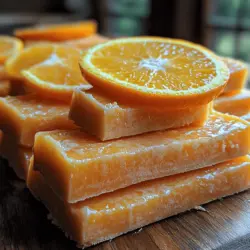 As the days grow longer and the sun shines brighter, the allure of a refreshing summer treat becomes irresistible. Enter the Silky Orange Creamsicle Bars—an indulgent yet wholesome dessert that captures the essence of summer in every bite. With their vibrant orange hue and creamy texture, these bars are not only a visual delight but also a tantalizing combination of flavors that perfectly balance sweetness and tang. Whether you're hosting a summer soirée, enjoying a family gathering, or simply seeking a delightful everyday dessert, these creamsicle bars are sure to impress.