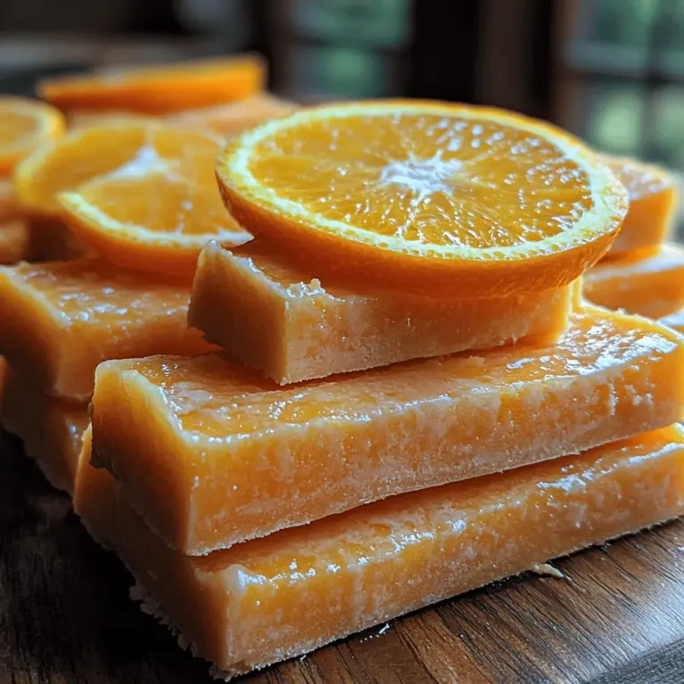 As the days grow longer and the sun shines brighter, the allure of a refreshing summer treat becomes irresistible. Enter the Silky Orange Creamsicle Bars—an indulgent yet wholesome dessert that captures the essence of summer in every bite. With their vibrant orange hue and creamy texture, these bars are not only a visual delight but also a tantalizing combination of flavors that perfectly balance sweetness and tang. Whether you're hosting a summer soirée, enjoying a family gathering, or simply seeking a delightful everyday dessert, these creamsicle bars are sure to impress.