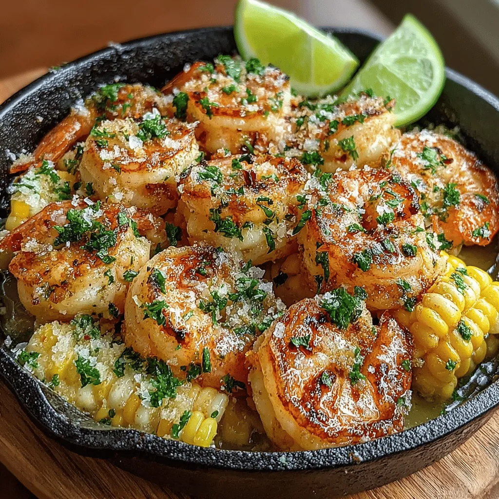 If you're in search of a delightful yet effortless meal that bursts with flavor, look no further than Garlic Butter Shrimp & Corn Skillet. This dish stands out for its simplicity and the freshness of its ingredients, making it an excellent choice whether you're preparing a weeknight dinner or hosting a special gathering. The combination of succulent shrimp, sweet corn, and aromatic garlic creates a symphony of flavors that will impress your family and friends alike.