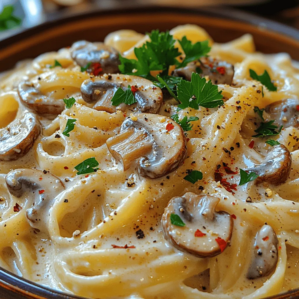 When it comes to comfort food, few dishes can rival the rich and savory experience of creamy mushroom garlic pasta. This delectable recipe captures the essence of warmth and satisfaction in every bite, making it an ideal choice for a cozy weeknight dinner or an impressive dish for a special gathering. The creamy sauce combined with the earthy flavor of mushrooms and the aromatic kick of garlic creates a harmonious blend that appeals to both the palate and the soul.