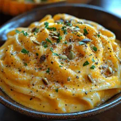 As the leaves turn vibrant shades of orange and gold, the culinary world embraces the cozy flavors of autumn. One dish that beautifully encapsulates this seasonal transition is the Autumn Harvest Creamy Pumpkin Alfredo Pasta. This comforting meal not only highlights the rich, earthy flavors of pumpkin but also brings together the indulgence of a classic Alfredo sauce, creating a harmonious blend that is perfect for chilly evenings.