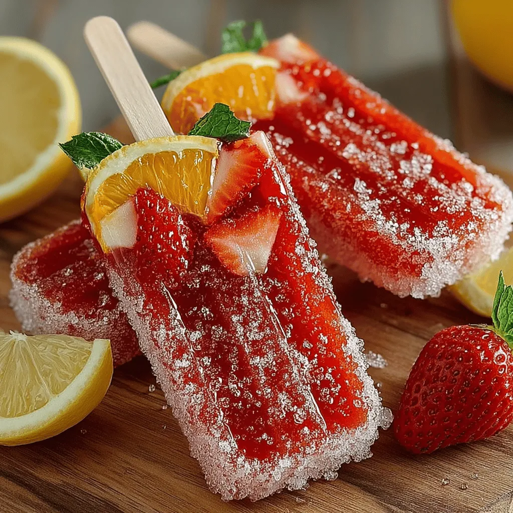 As summer approaches and temperatures rise, there's nothing quite like the joy of a refreshing popsicle to cool you down. Homemade popsicles have gained immense popularity in recent years, offering a delightful way to beat the heat with creative flavors and healthier ingredients. Among the myriad of options available, Zesty Strawberry Lemonade Popsicles stand out as a perfect choice, combining the sweetness of ripe strawberries with the tangy zest of fresh lemons. This recipe not only tantalizes the taste buds but also provides a quick and easy way to enjoy a homemade treat that can be customized to suit your personal preferences.