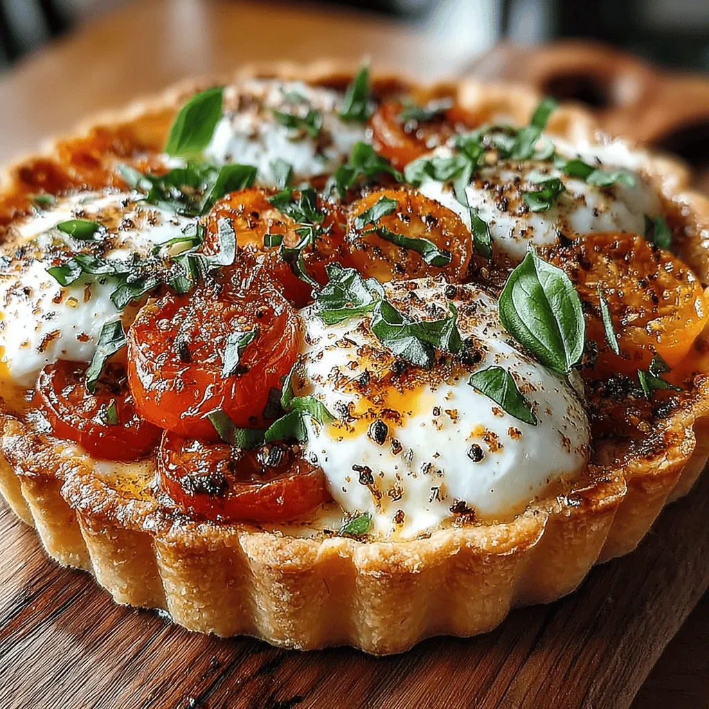 As the summer sun begins to shine and gardens burst forth with ripe, juicy tomatoes, there's no better way to showcase these vibrant ingredients than with a Fresh Tomato Tart. This dish elegantly combines the natural sweetness of fresh tomatoes with a flaky crust, creamy cheese, and aromatic herbs, making it a true delight for the senses. Whether you're hosting a backyard gathering, preparing a cozy family dinner, or simply looking to elevate your weeknight meal, this tart is sure to impress. Its simplicity lies in its reliance on high-quality, seasonal ingredients, allowing you to create a dish that is both flavorful and visually stunning.