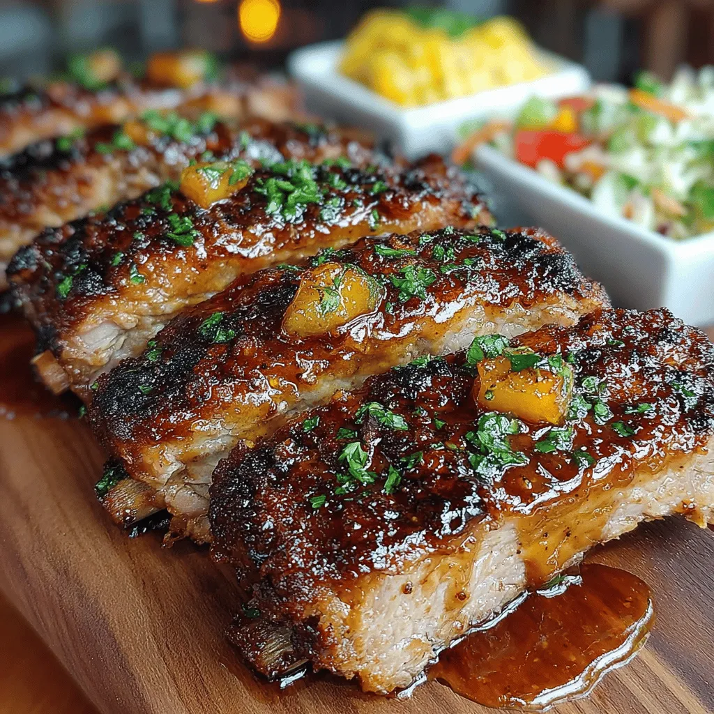 When it comes to BBQ, few dishes evoke the same level of enthusiasm as sticky ribs. The tantalizing combination of smoky, sweet, and savory flavors makes them a quintessential choice for summer gatherings, family dinners, or any special occasion. Among the many variations, Sticky BBQ Ribs with Peach Bourbon Glaze stand out as a sophisticated twist on a classic favorite. This recipe combines the rich, indulgent qualities of traditional BBQ with the refreshing sweetness of ripe peaches and the complex depth of bourbon, resulting in a dish that is not only delicious but also a true crowd-pleaser.