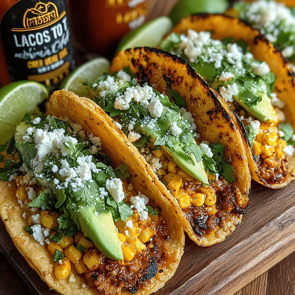 Mexican cuisine is a vibrant tapestry of flavors, colors, and textures, with tacos standing out as one of the most beloved dishes. Tacos are not only a staple of traditional Mexican fare but also a versatile canvas for culinary creativity, allowing for endless combinations of ingredients. Among the many taco variations, charred corn and poblano tacos offer a delightful fusion of smoky and sweet flavors, making them an irresistible option for both vegetarians and anyone seeking a fresh, flavorful meal.