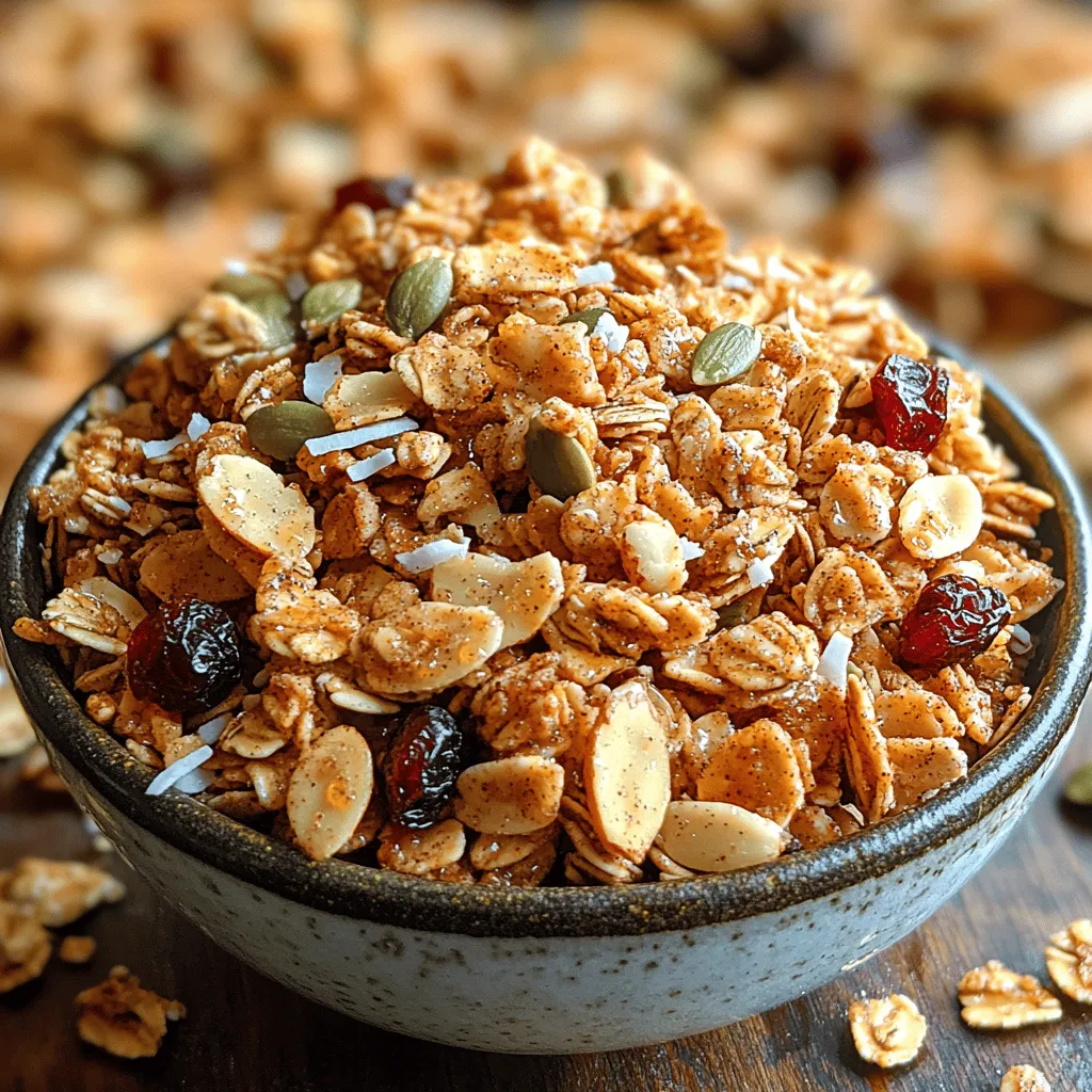 Granola has long been celebrated as a versatile and nutritious snack option, beloved by health-conscious individuals and busy families alike. This delightful mixture of oats, nuts, seeds, and dried fruits not only provides a satisfying crunch but also serves as a great source of energy and essential nutrients, making it perfect for breakfast, a midday snack, or even a topping for yogurt and smoothies. Among the myriad of granola recipes out there, the Maple Bliss Cinnamon Granola stands out for its delightful balance of flavors and textures, offering a wholesome treat that is both easy to prepare and incredibly satisfying.