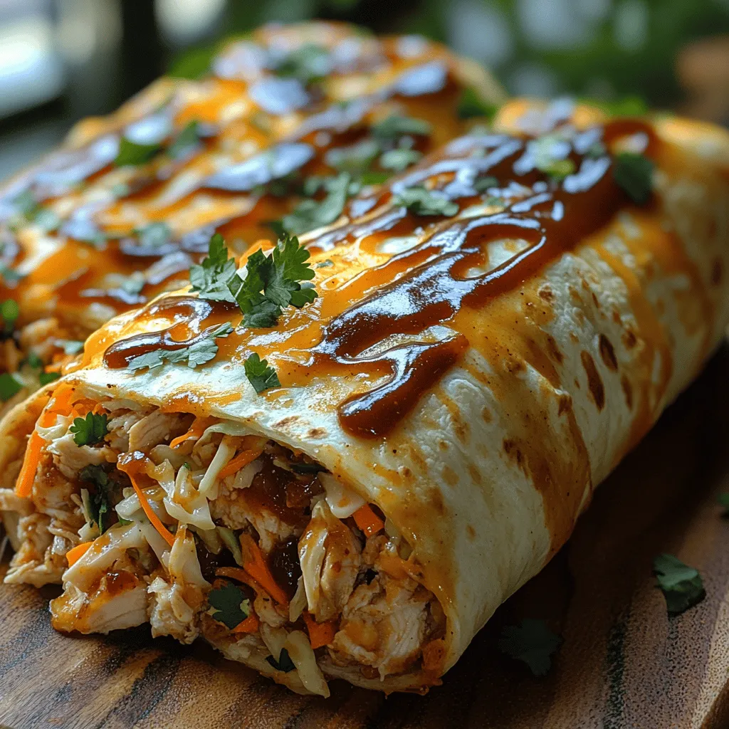In the hustle and bustle of everyday life, finding a meal that is both satisfying and quick to prepare can often feel like a daunting task. Enter Smoky BBQ Chicken Wraps, a delightful dish that combines convenience with flavor, making it an ideal choice for busy families and BBQ enthusiasts alike. This recipe marries tender chicken with tangy BBQ sauce, all wrapped up in a soft tortilla, and complemented by crunchy coleslaw. Whether you're looking for a hearty lunch, a simple dinner, or a fun appetizer for your next gathering, these wraps are sure to impress.