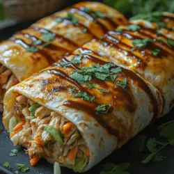Smoky BBQ Chicken Wraps: Step-by-Step Preparation, Serving Suggestions, and More