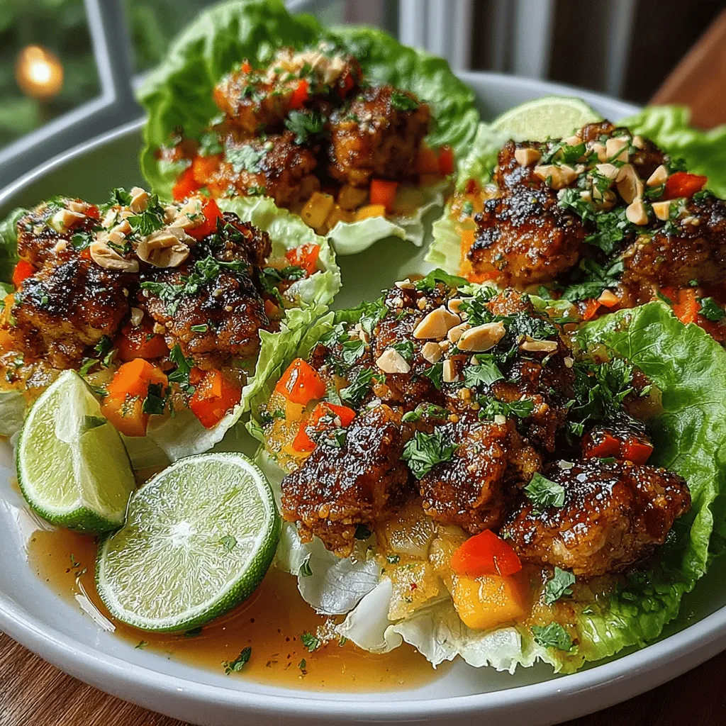 In recent years, the culinary world has witnessed a delightful surge in the popularity of lettuce wraps, captivating food enthusiasts and health-conscious eaters alike. These versatile creations are not only visually appealing but also serve as a refreshing alternative to traditional wraps and tortillas. Among the myriad of variations available, Sizzling Sweet Chili Chicken Lettuce Wraps stand out for their perfect fusion of flavors and textures, making them an ideal choice for a quick weeknight dinner or an impressive party appetizer.