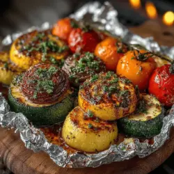 Grilled Veggie Delight Packets: Step-by-Step Guide to Perfect Grilling