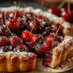 If you're looking for a dessert that tantalizes the taste buds with a unique twist, the Spicy Cherry Galette is an excellent choice. This rustic pastry is not only visually appealing but also showcases a surprising combination of flavors that elevate the classic cherry dessert. The sweetness of ripe cherries is perfectly complemented by a hint of spiciness from cayenne pepper, creating a delightful contrast that is sure to impress. Whether you're hosting a summer gathering, celebrating a special occasion, or just want to indulge in a treat at home, this galette offers versatility that suits any event.