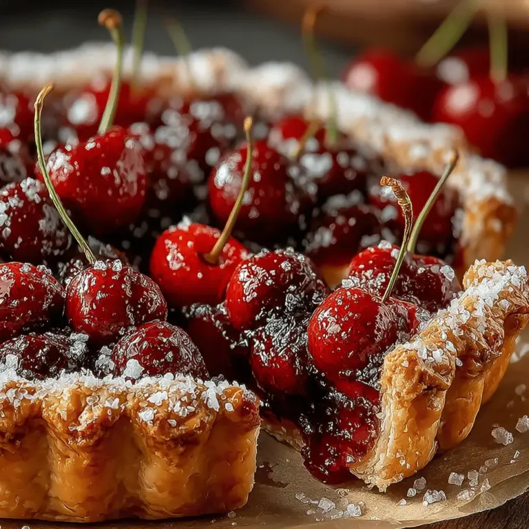 If you're looking for a dessert that tantalizes the taste buds with a unique twist, the Spicy Cherry Galette is an excellent choice. This rustic pastry is not only visually appealing but also showcases a surprising combination of flavors that elevate the classic cherry dessert. The sweetness of ripe cherries is perfectly complemented by a hint of spiciness from cayenne pepper, creating a delightful contrast that is sure to impress. Whether you're hosting a summer gathering, celebrating a special occasion, or just want to indulge in a treat at home, this galette offers versatility that suits any event.
