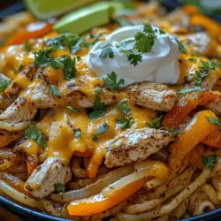 In today’s fast-paced world, one-pot meals have surged in popularity among home cooks seeking convenience without sacrificing flavor. These dishes allow you to whip up a satisfying meal with minimal effort and cleanup. One standout recipe that embodies the spirit of one-pot cooking is Fiesta One-Pot Chicken Fajita Pasta. This dish beautifully marries the vibrant flavors of Mexican cuisine with the comfort and heartiness of pasta, making it an ideal option for busy weeknight dinners.