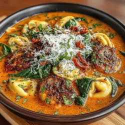 Creamy Tomato Basil Tortellini Soup: The Ultimate Comfort Dish