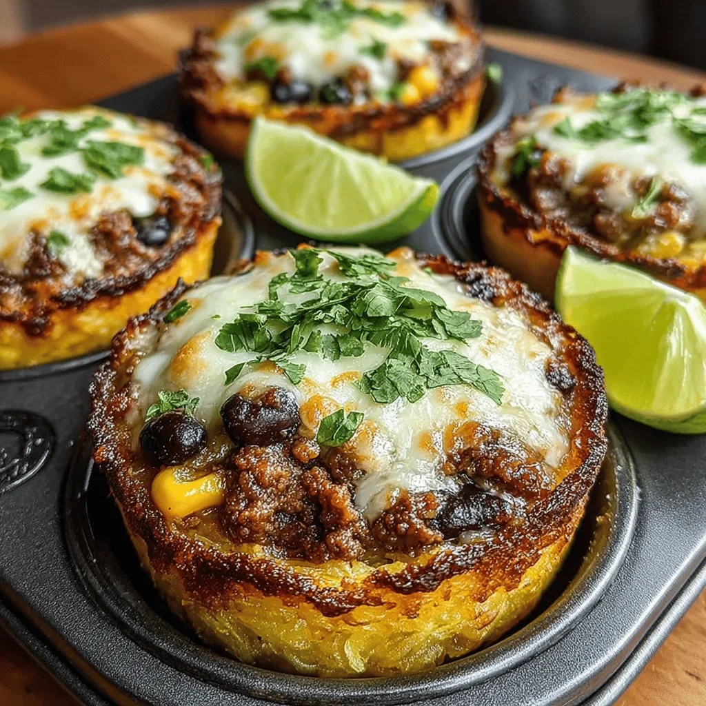 In recent years, the culinary world has seen a surge in the popularity of healthy alternatives to traditional comfort foods. One such dish that has captured the hearts and palates of health-conscious food enthusiasts is the Spaghetti Squash Taco Casserole Cups. This innovative recipe combines the beloved flavors of tacos with the nutritional benefits of spaghetti squash, creating a delightful and satisfying meal that is both wholesome and delicious. As more people seek to incorporate healthier options into their diets, this dish stands out for its versatility and appeal.