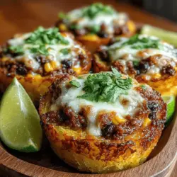 Spaghetti Squash Taco Casserole Cups: A Delicious and Healthy Twist on Tacos