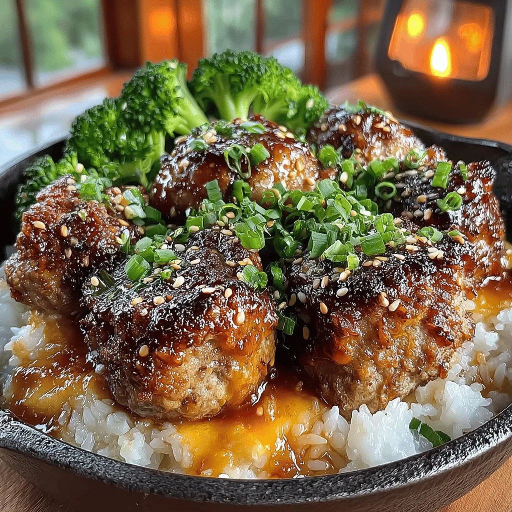 In the world of quick and satisfying meals, the Spicy Honey Garlic Meatball Bowl stands out as a delightful fusion of sweet and spicy flavors. This dish not only tantalizes the taste buds but also offers a wholesome option that can cater to families and busy meal preppers alike. Imagine sinking your fork into perfectly cooked meatballs coated in a rich, sticky sauce that marries the sweetness of honey with the heat of Sriracha. With its vibrant colors and robust flavors, this meatball bowl is sure to become a staple in your culinary repertoire.