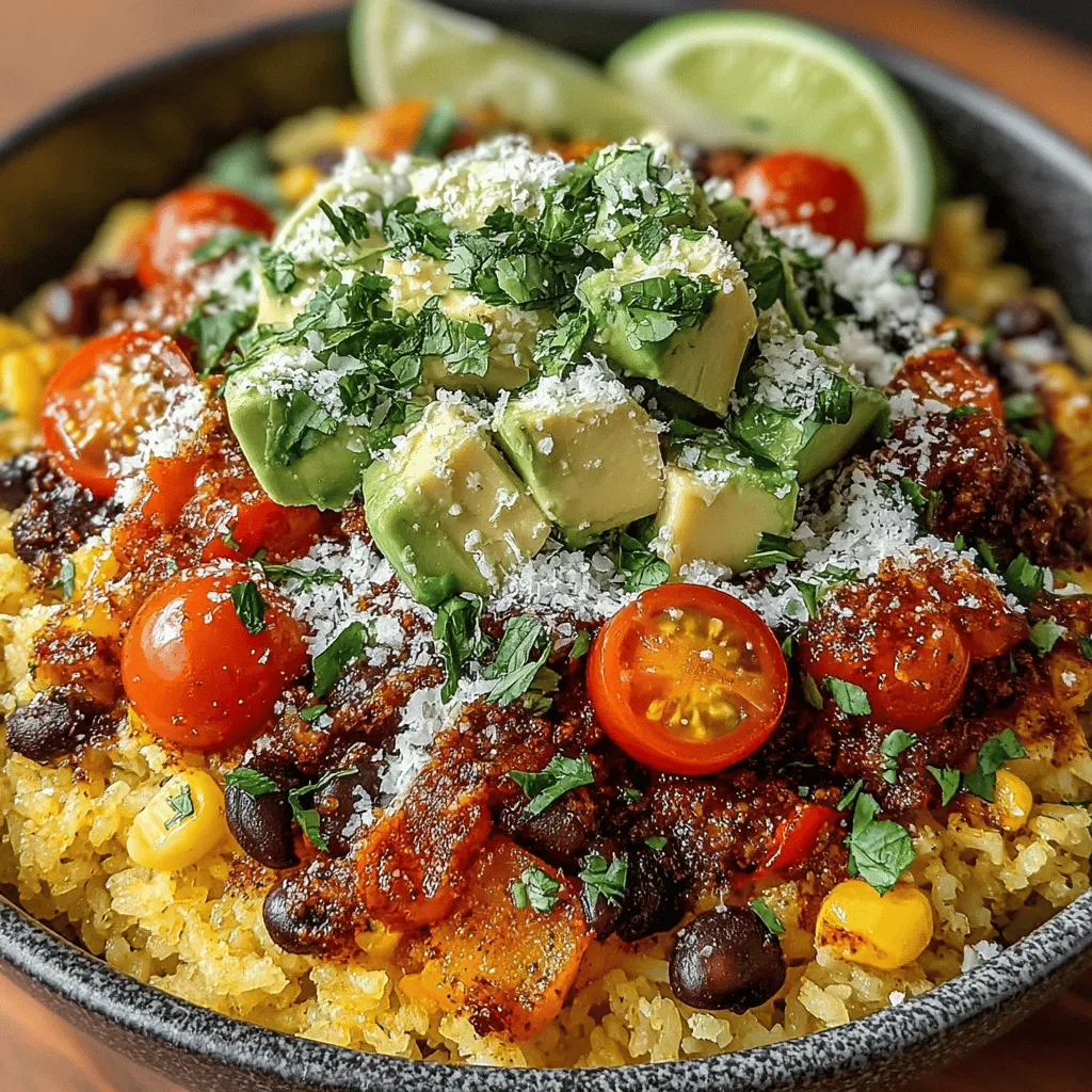 The foundation of any great rice bowl starts with perfectly cooked rice, and for this Zesty Southwest Veggie Rice Bowl, brown rice is the star. Using vegetable broth instead of water when cooking the rice is essential. This not only enhances the flavor but also adds an extra layer of nutrition to the dish.