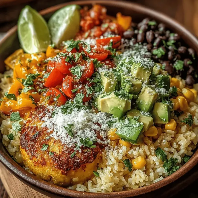 The foundation of any great rice bowl starts with perfectly cooked rice, and for this Zesty Southwest Veggie Rice Bowl, brown rice is the star. Using vegetable broth instead of water when cooking the rice is essential. This not only enhances the flavor but also adds an extra layer of nutrition to the dish.