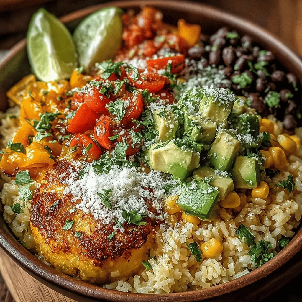 Zesty Southwest Veggie Rice Bowl Recipe