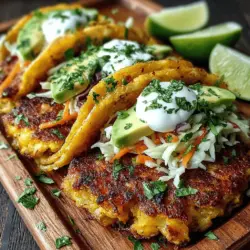 Sweet and Smoky Carrot Fritter Tacos