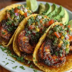 Zesty Grilled Shrimp & Corn Tacos: Bringing It All Together