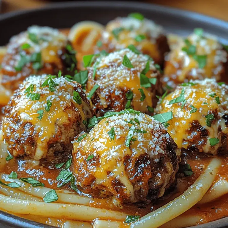 To create the perfect Cheesy Delight Meatballs, it’s essential to understand the role of each ingredient in the recipe. The meatball mixture is the heart of the dish, and selecting the right components is crucial for achieving the best flavor and texture.
